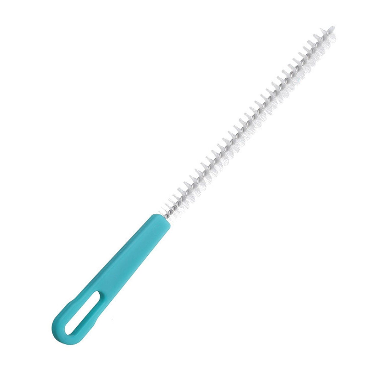 Sewer Drain Brush Nylon Plastic Mini Extra Long Straw Cleaning Brush for Pipe Hole Bottle V1294-YM0521-3118230083811