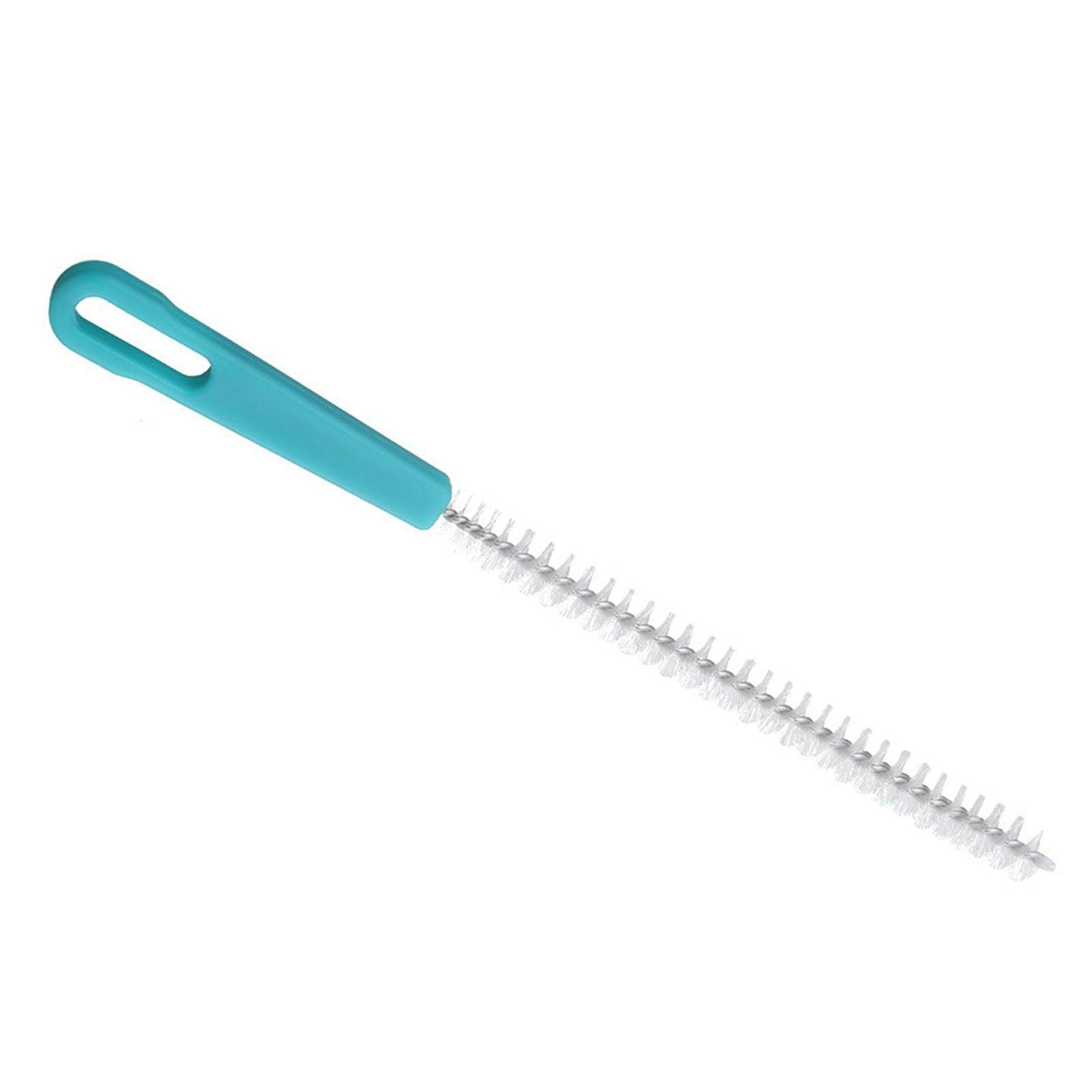 Sewer Drain Brush Nylon Plastic Mini Extra Long Straw Cleaning Brush for Pipe Hole Bottle V1294-YM0521-3118230083811
