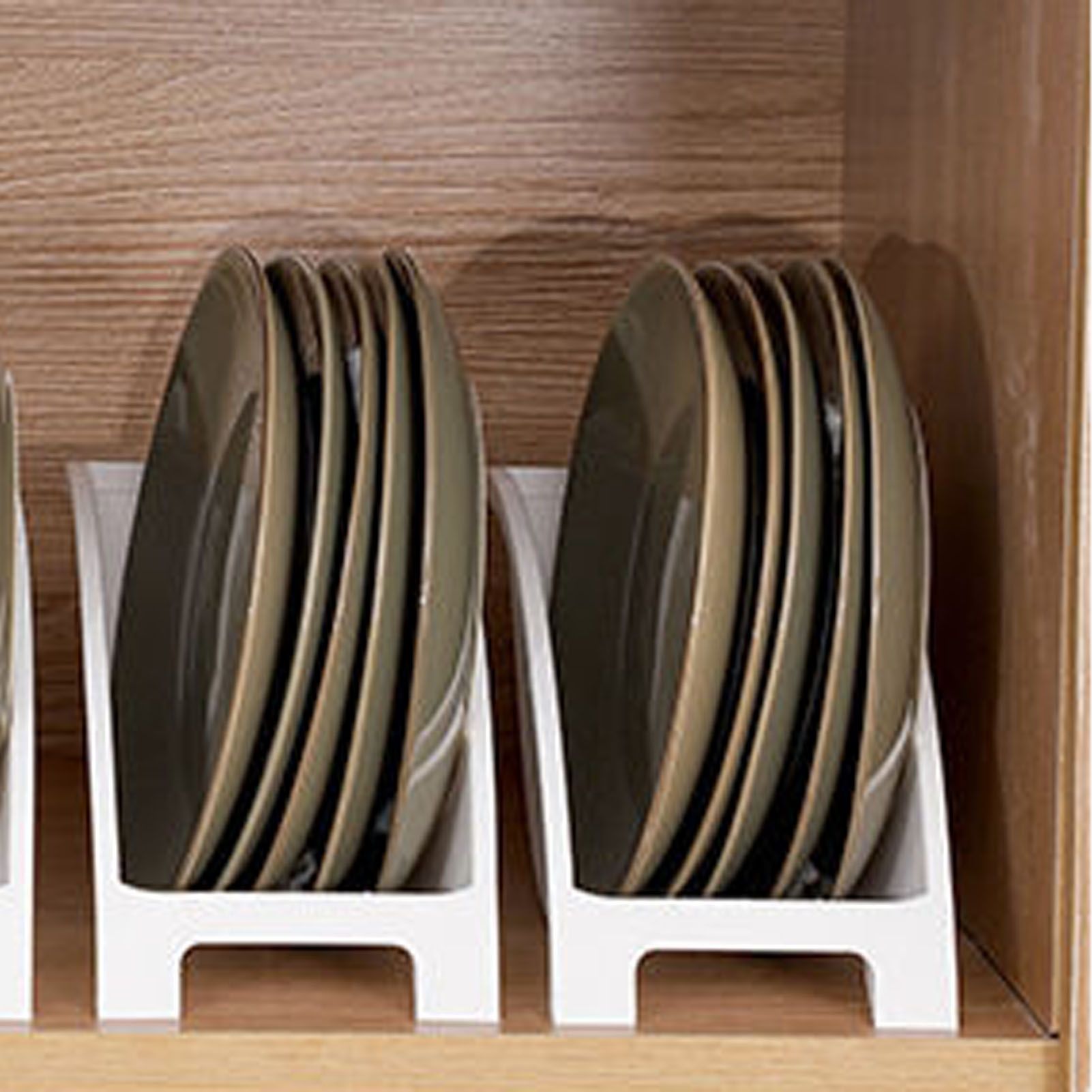 Japanese Kitchen Dish Storage Rack Plastic Dish Drying Rack Kitchen Utensil Storage Large Plate Holder V1294-YM0521-3118230086412
