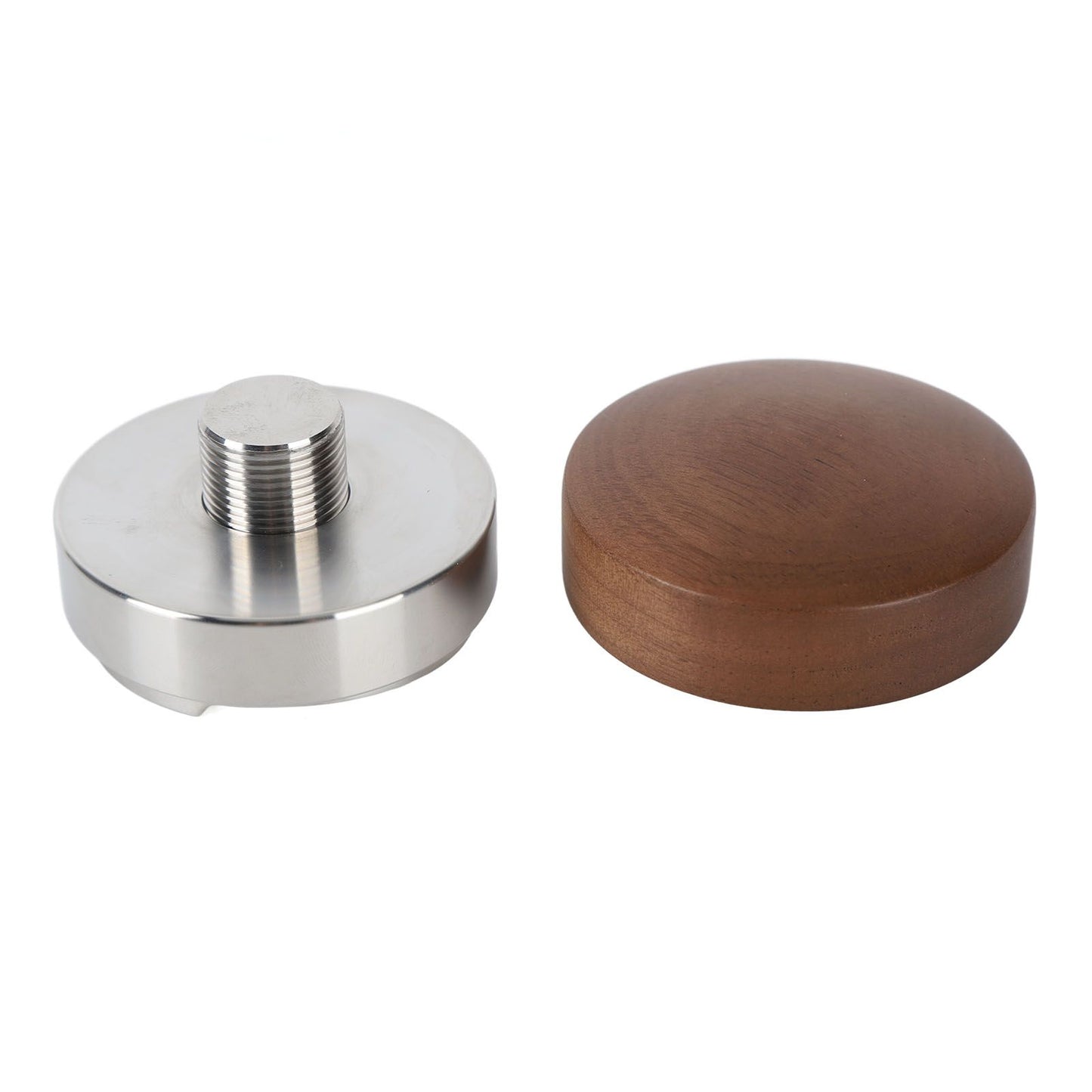 58mm Coffee Distributor Tamper Adjustable Depth Coffee Leveler Coffee Distribution Tool With Walnut Wood V1294-YM0521-3118230087211