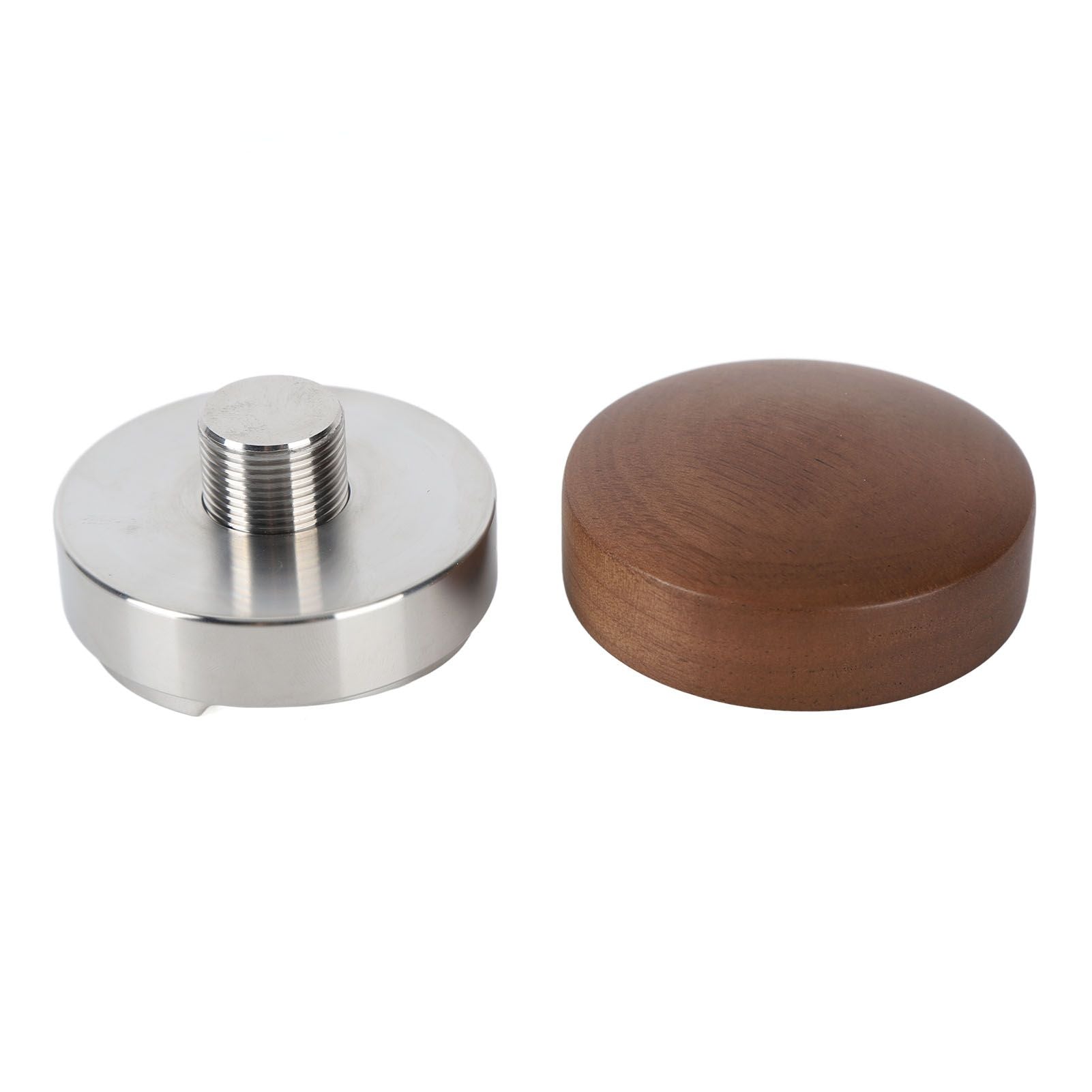 58mm Coffee Distributor Tamper Adjustable Depth Coffee Leveler Coffee Distribution Tool With Walnut Wood V1294-YM0521-3118230087211