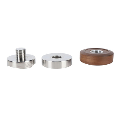 58mm Coffee Distributor Tamper Adjustable Depth Coffee Leveler Coffee Distribution Tool With Walnut Wood V1294-YM0521-3118230087211
