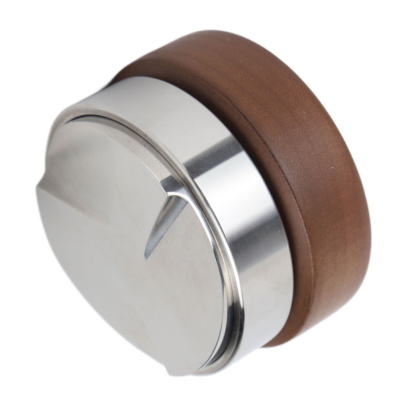 58mm Coffee Distributor Tamper Adjustable Depth Coffee Leveler Coffee Distribution Tool With Walnut Wood V1294-YM0521-3118230087211