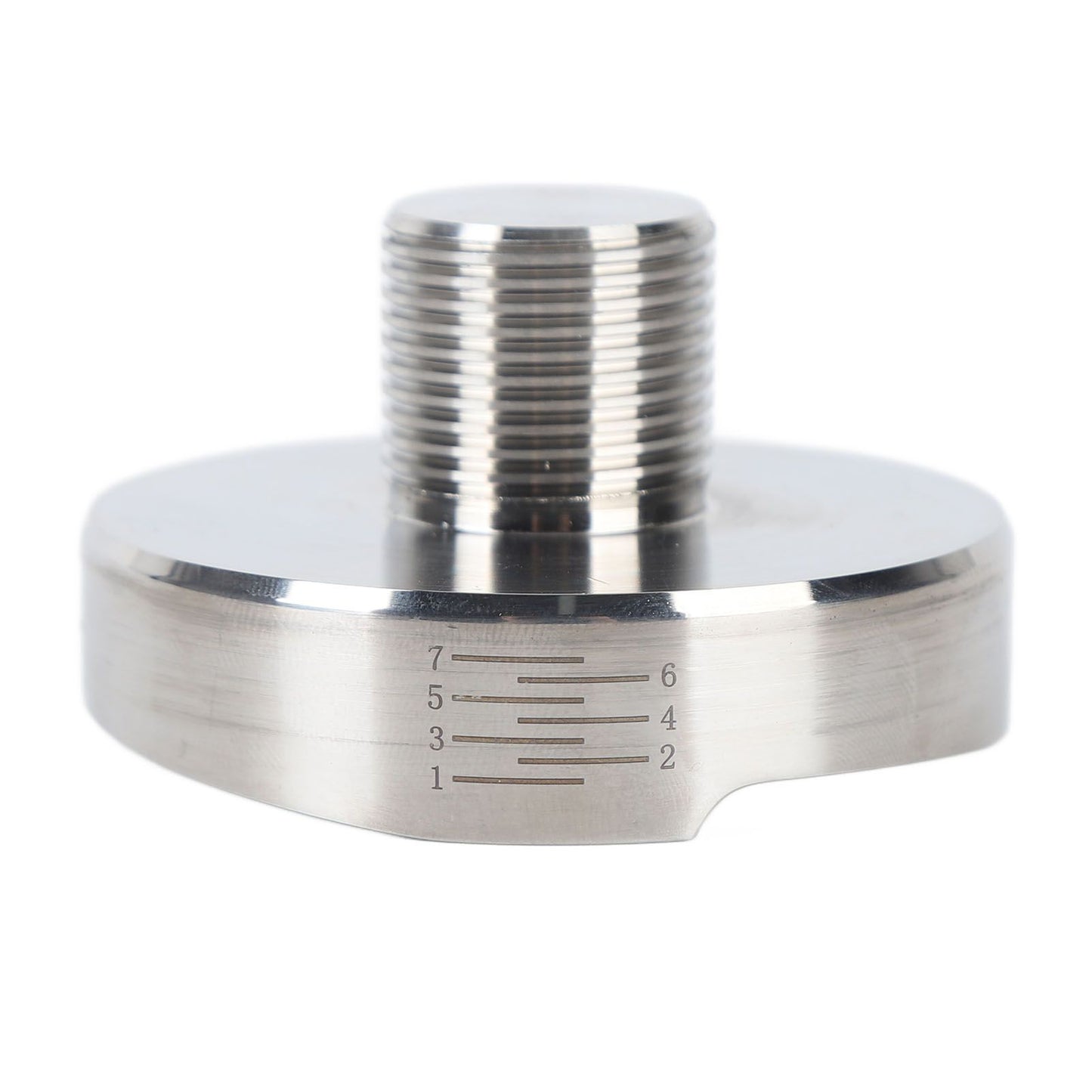 58mm Coffee Distributor Tamper Adjustable Depth Coffee Leveler Coffee Distribution Tool With Walnut Wood V1294-YM0521-3118230087211