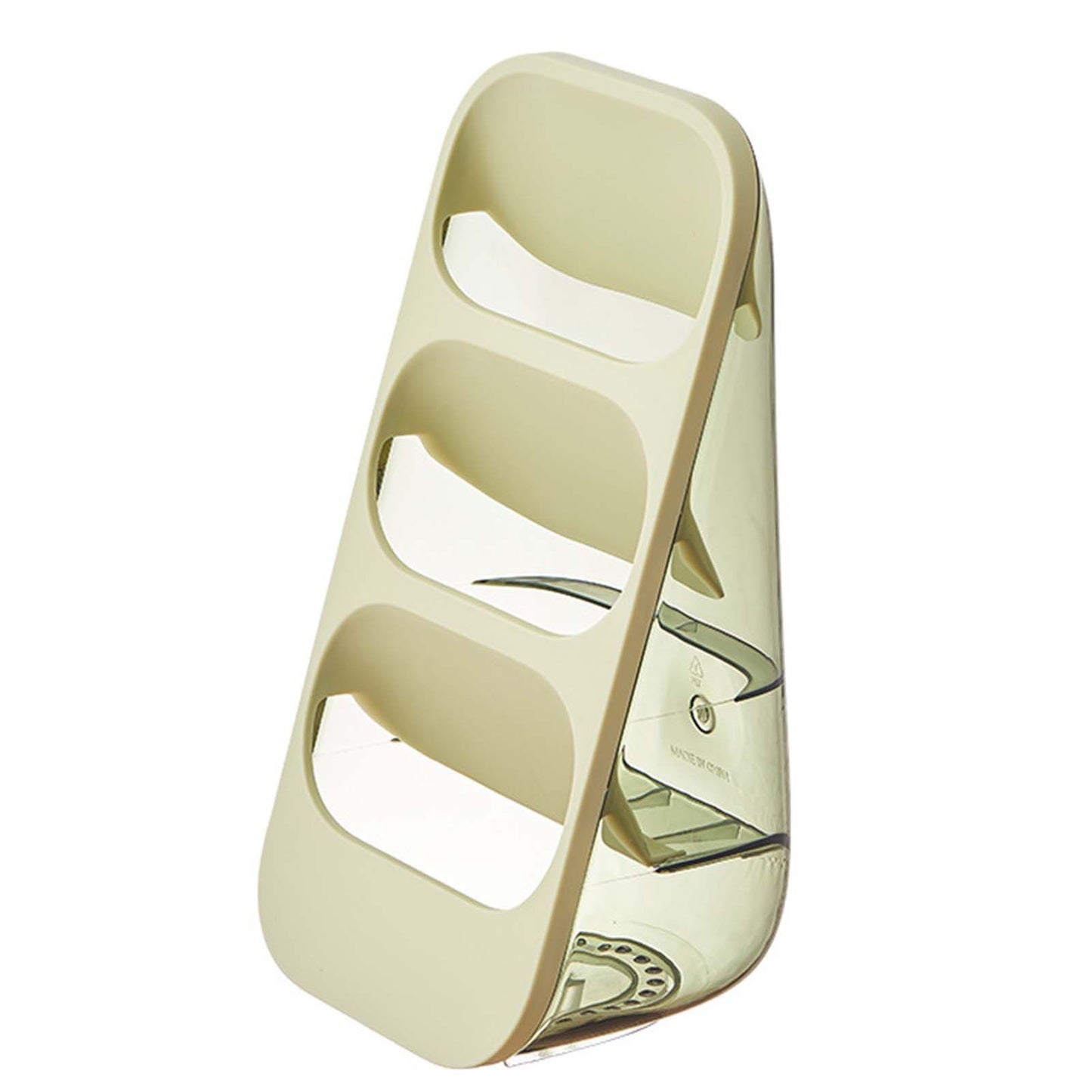 3 Layer Chopsticks Knife Storage Rack Holder Waterproof Knife Storage Drainage Bracket Container Green V1294-YM0521-3118230089913