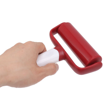 Small Rolling Pin Prevent Slip Hangable T Type Plastic Dough Roller with Handle for Pizza Pie Crust V1294-YM0521-3118230097211