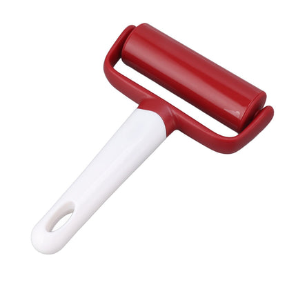 Small Rolling Pin Prevent Slip Hangable T Type Plastic Dough Roller with Handle for Pizza Pie Crust V1294-YM0521-3118230097211