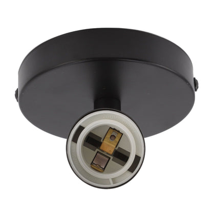 E26 E27 Wall Lamp Holder Modern Simple Wall Lamp Base for Bedroom Living Room Showcase 85-265V Black V1294-YM0521-3119220171711