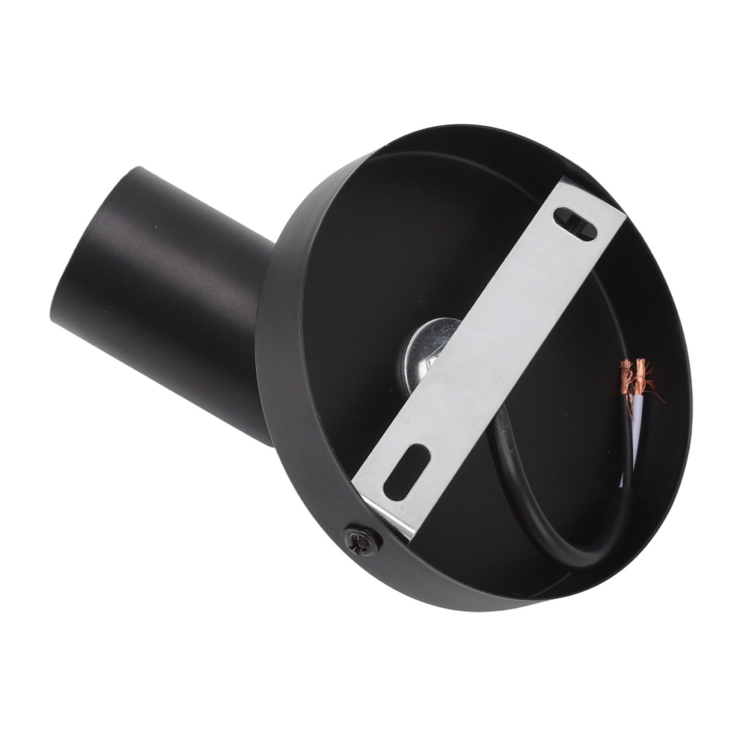 E26 E27 Wall Lamp Holder Modern Simple Wall Lamp Base for Bedroom Living Room Showcase 85-265V Black V1294-YM0521-3119220171711