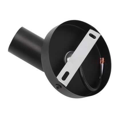 E26 E27 Wall Lamp Holder Modern Simple Wall Lamp Base for Bedroom Living Room Showcase 85-265V Black V1294-YM0521-3119220171711