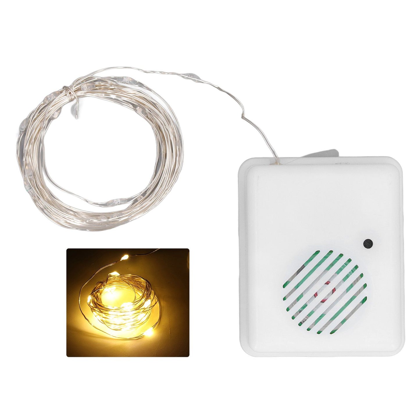 Christmas Decorative Light String Music String Light for Patio Garden Decoration Indoor Outdoor Christmas V1294-YM0521-3119220174811