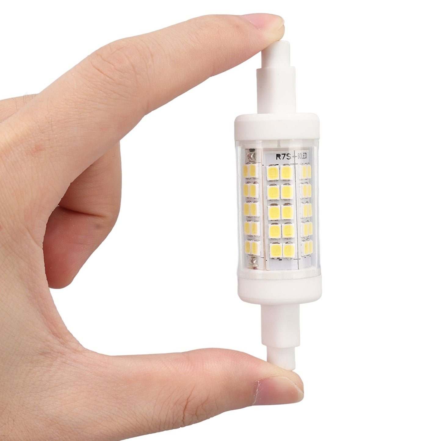 R7s LED Bulb 80mm 5W Double End Floodlight with 60LED 6000K White Light Corn Lighting for Replacement 220V V1294-YM0521-3119220176711