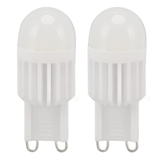 2Pcs G9 LED Light Bulbs Dimmable 180LM 14 Beads Double Pin G9 Base Bulbs for Table Lamp Wall Lamp Chandelier V1294-YM0521-3119220178311