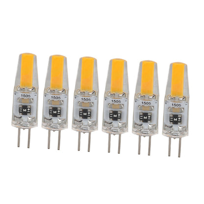 6Pcs G4 Light Bulb Dimmable 2W 180lm LED Bulb for Table Lamp Wall Lamp Chandelier Replacement 120V V1294-YM0521-3119220178611