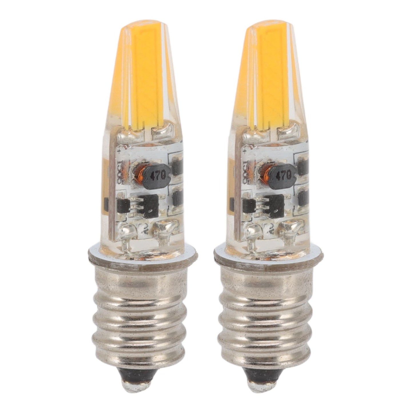 2pcs 2W 12V E12 LED Bulb Energy Saving Power Saving Candelabra Bulb Warm Light Light Bulb V1294-YM0521-3119220181111