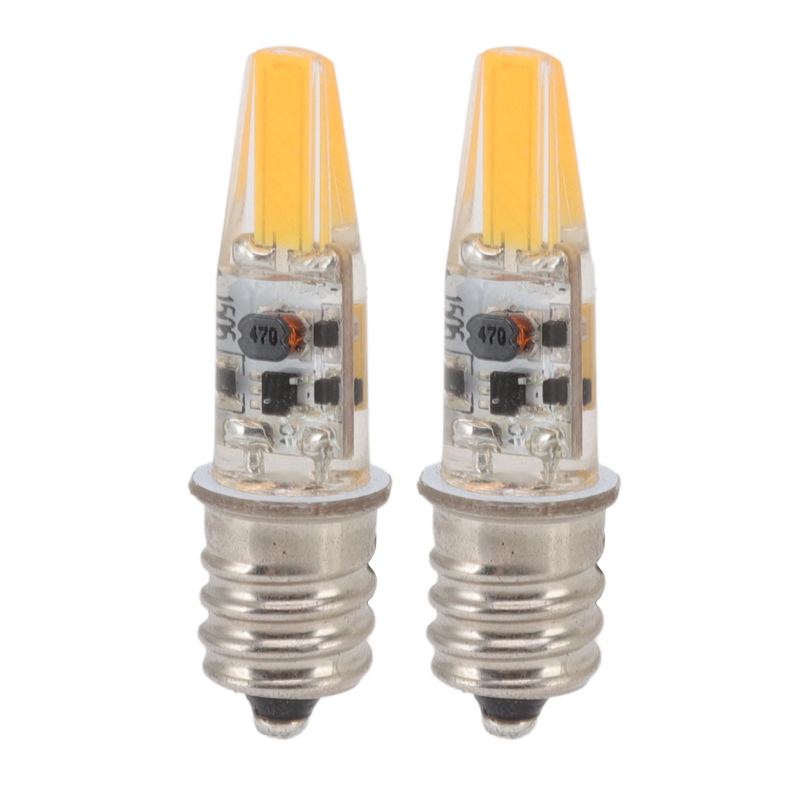 2pcs 2W 12V E12 LED Bulb Energy Saving Power Saving Candelabra Bulb Warm Light Light Bulb V1294-YM0521-3119220181111