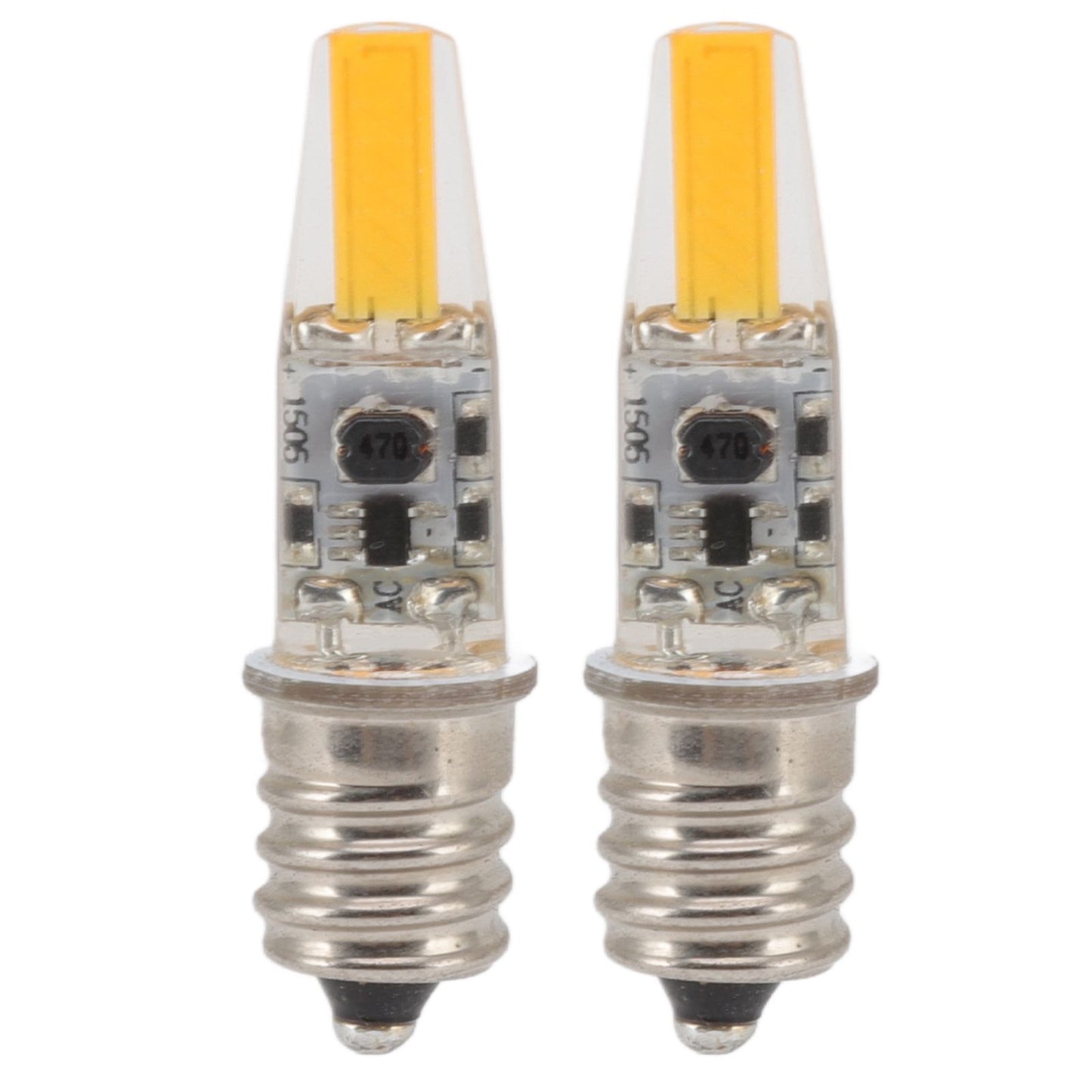 2pcs 2W 12V E12 LED Bulb Energy Saving Power Saving Candelabra Bulb Warm Light Light Bulb V1294-YM0521-3119220181111