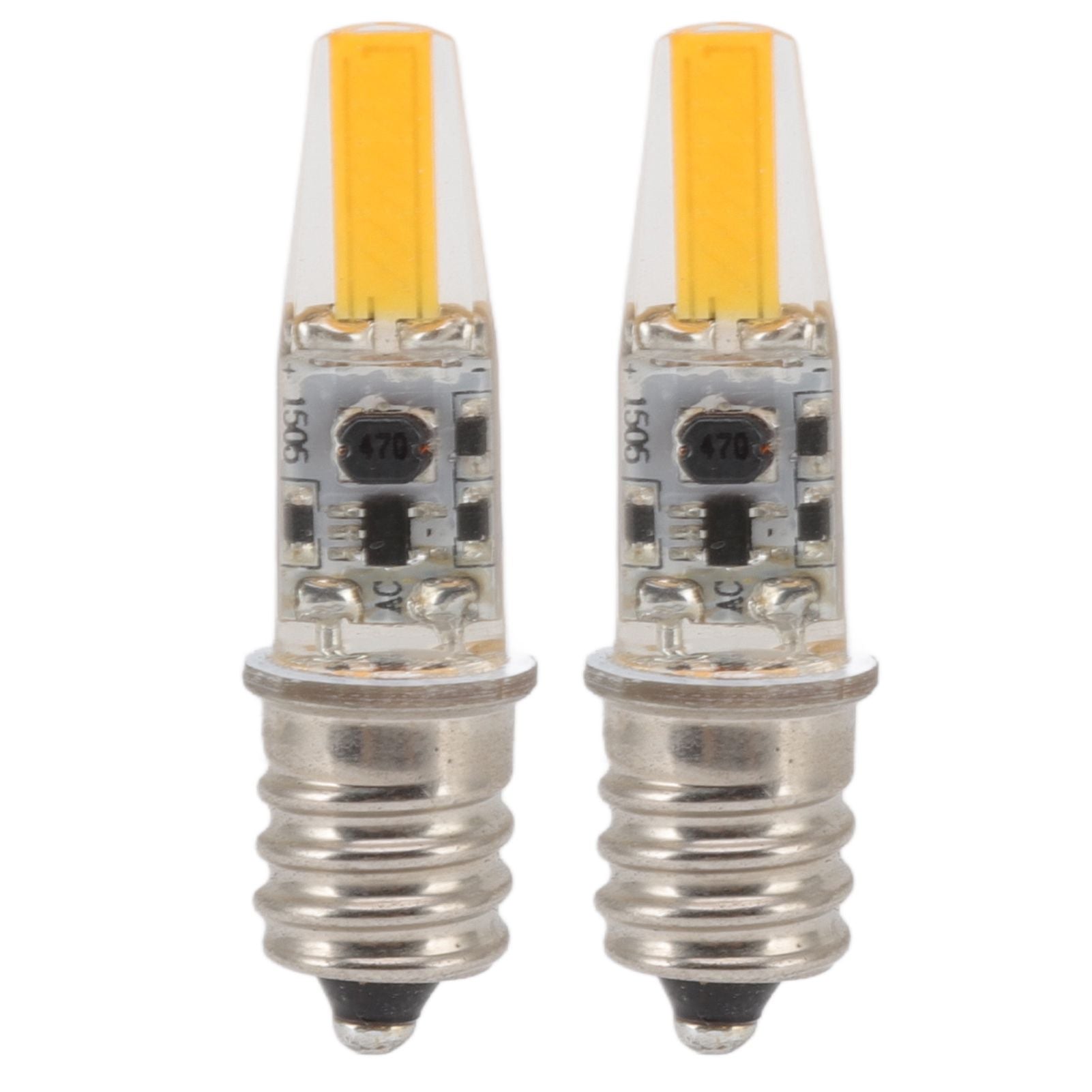 2pcs 2W 12V E12 LED Bulb Energy Saving Power Saving Candelabra Bulb Warm Light Light Bulb V1294-YM0521-3119220181111