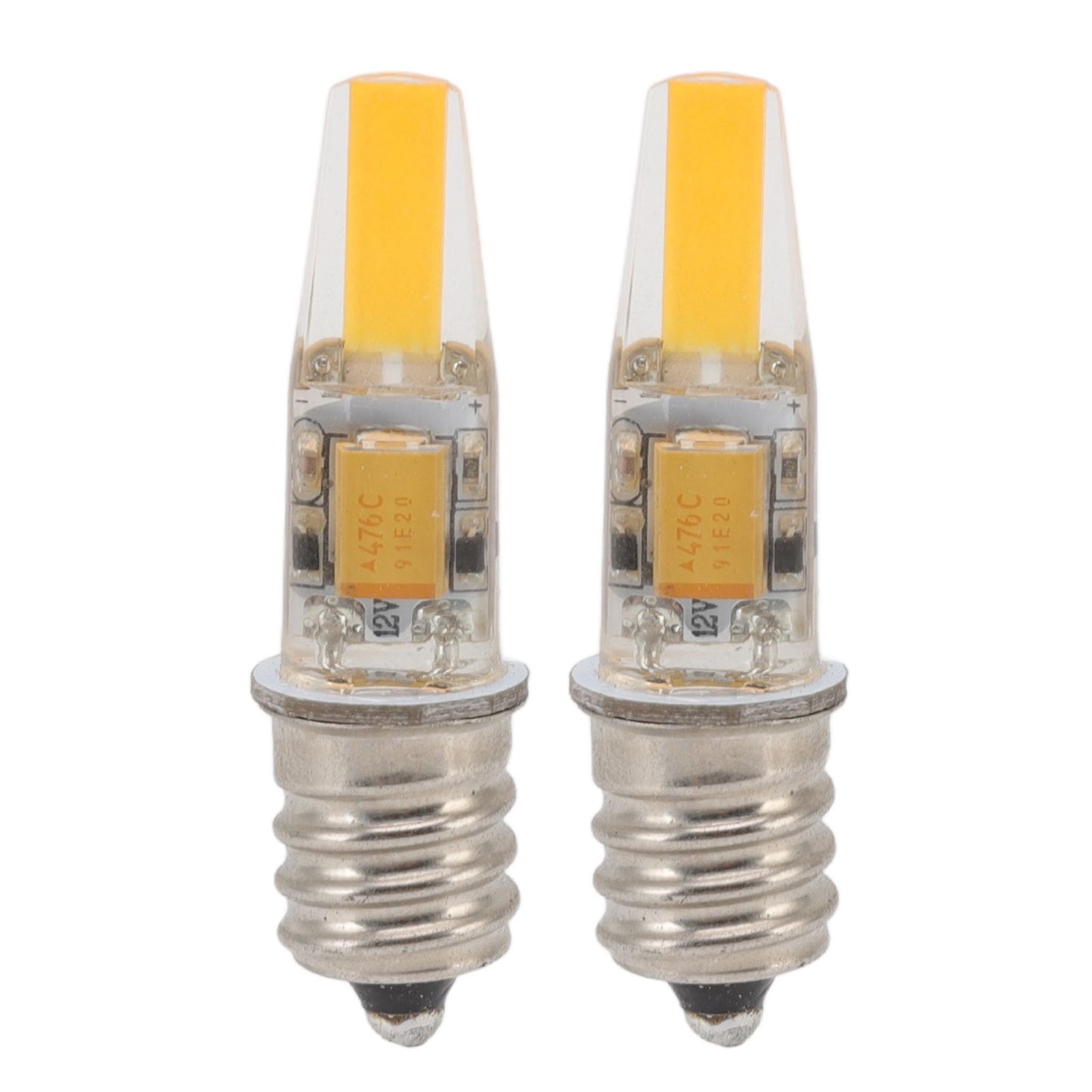 2pcs 2W 12V E12 LED Bulb Energy Saving Power Saving Candelabra Bulb Warm Light Light Bulb V1294-YM0521-3119220181111