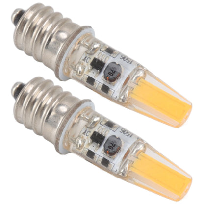2pcs 2W 12V E12 LED Bulb Energy Saving Power Saving Candelabra Bulb Warm Light Light Bulb V1294-YM0521-3119220181111