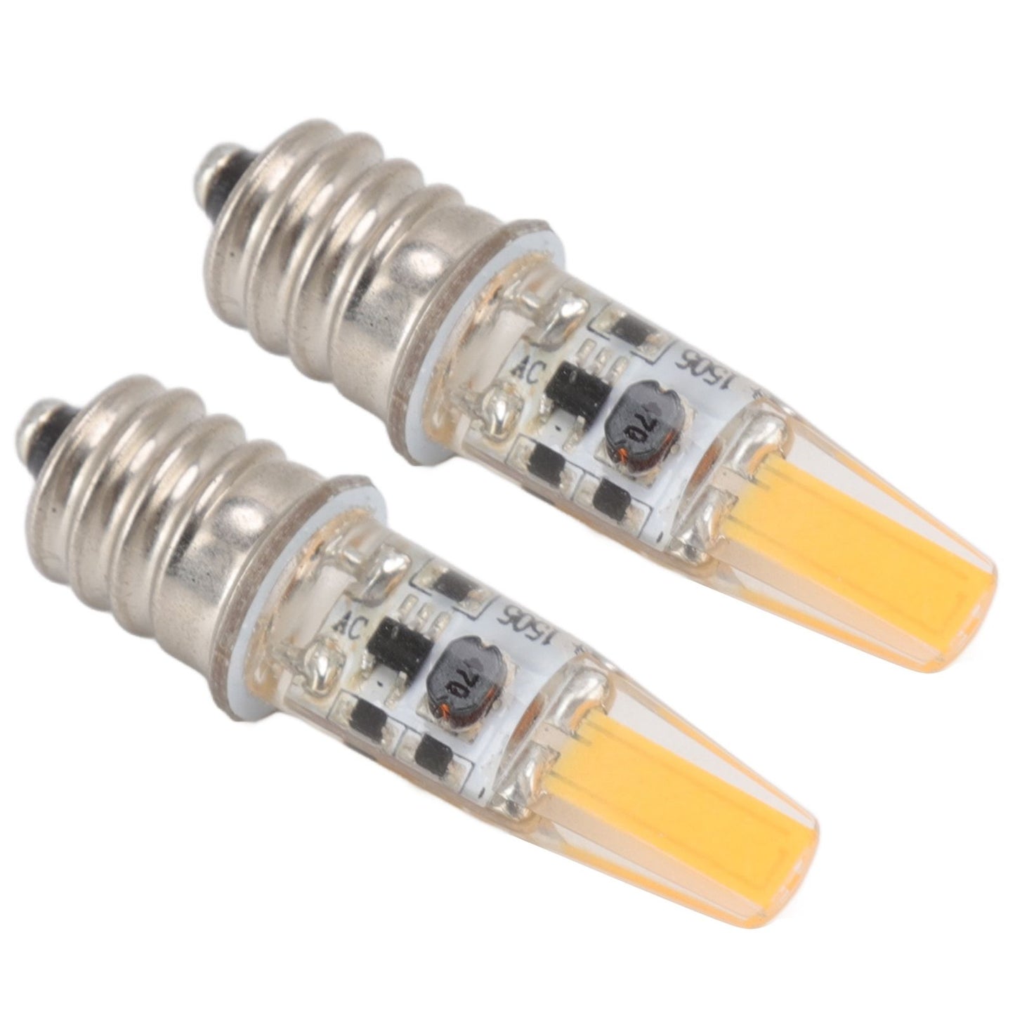 2pcs 2W 12V E12 LED Bulb Energy Saving Power Saving Candelabra Bulb Warm Light Light Bulb V1294-YM0521-3119220181111