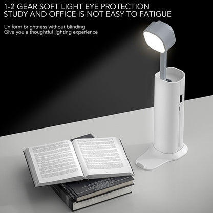 Desk Lamp Portable Eye Protection Mini Flashlight Reading Desk Light with USB Charging for Bedroom Outdoor V1294-YM0521-3119220181912