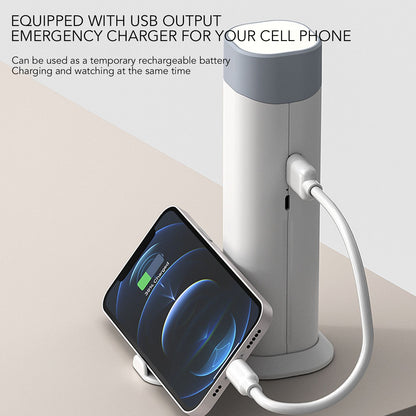 Desk Lamp Portable Eye Protection Mini Flashlight Reading Desk Light with USB Charging for Bedroom Outdoor V1294-YM0521-3119220181912