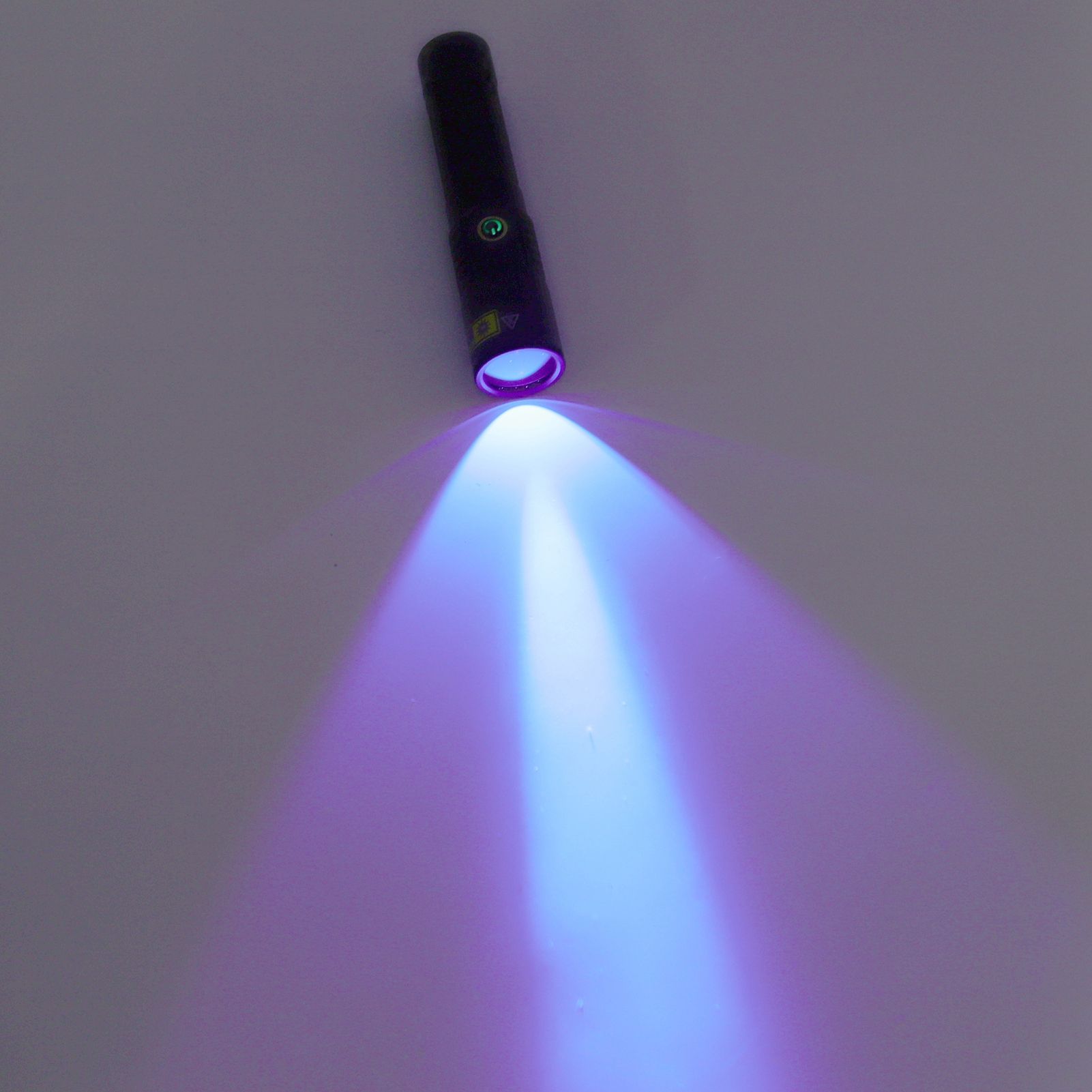Portable 365nm UV Flashlight LED Black Light Torch for Pet Urine Detection Mineral Resin Solidified Scorpion V1294-YM0521-3119220183111