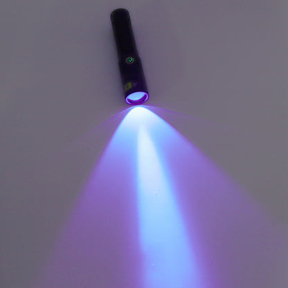 Portable 365nm UV Flashlight LED Black Light Torch for Pet Urine Detection Mineral Resin Solidified Scorpion V1294-YM0521-3119220183111