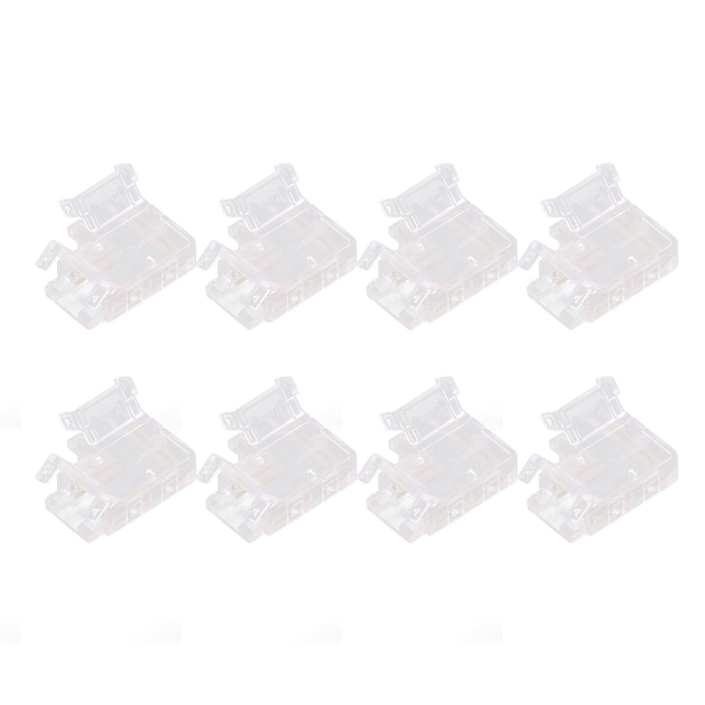 Strip Light Connector 2 Pin Solderless L Shape Seamless Terminal Extension Corner Connector for 10mm COB LED V1294-YM0521-3119220184911