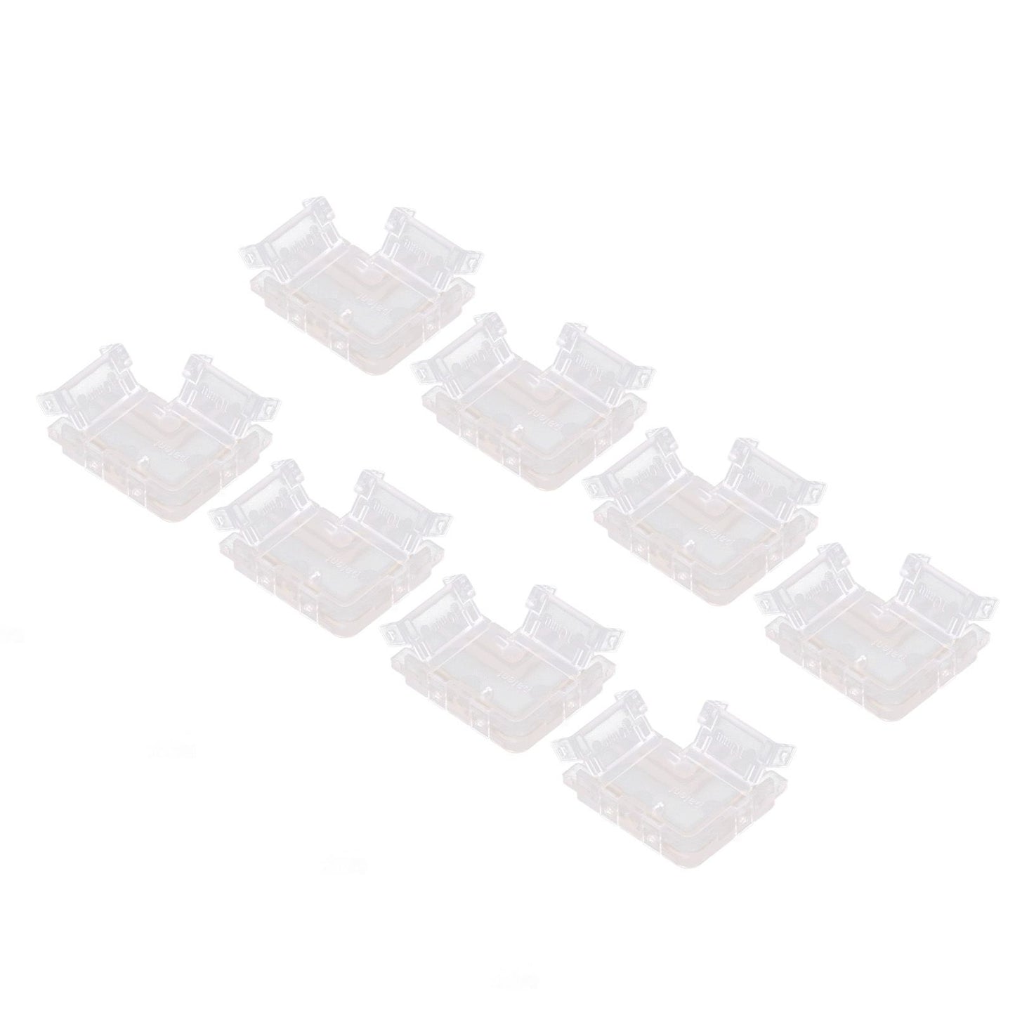 Strip Light Connector 2 Pin Solderless L Shape Seamless Terminal Extension Corner Connector for 10mm COB LED V1294-YM0521-3119220184911