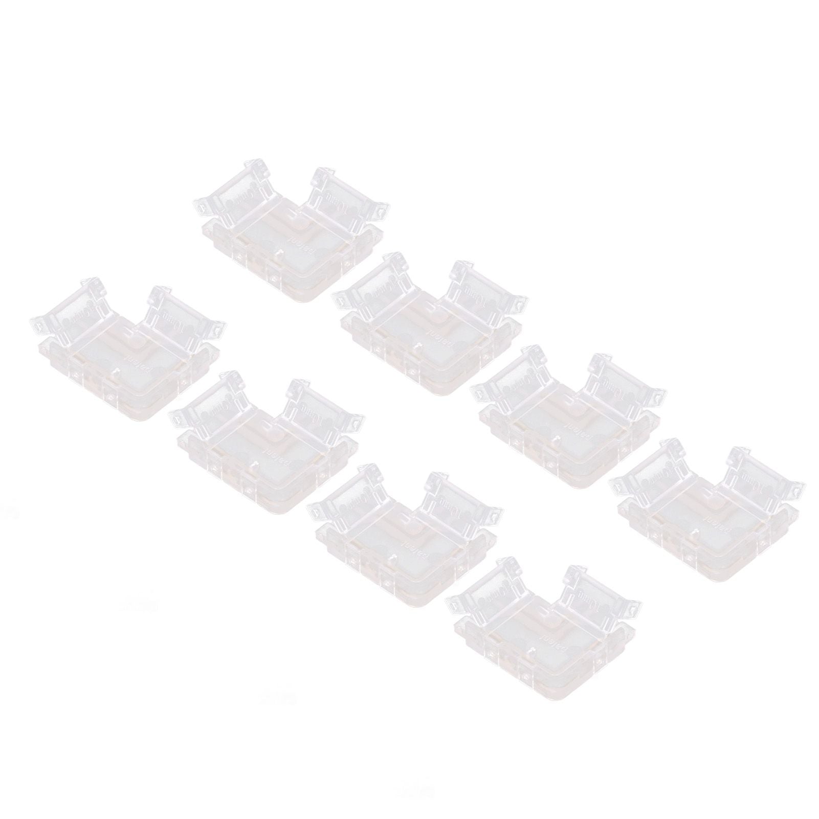 Strip Light Connector 2 Pin Solderless L Shape Seamless Terminal Extension Corner Connector for 10mm COB LED V1294-YM0521-3119220184911