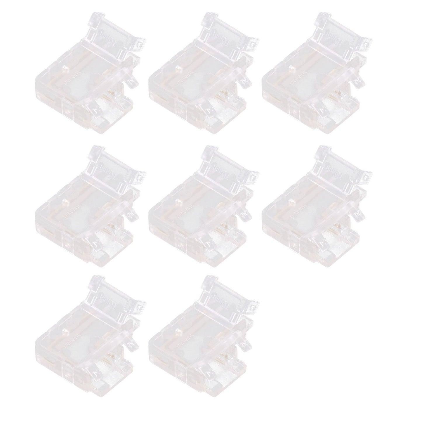 Strip Light Connector 2 Pin Solderless L Shape Seamless Terminal Extension Corner Connector for 10mm COB LED V1294-YM0521-3119220184911