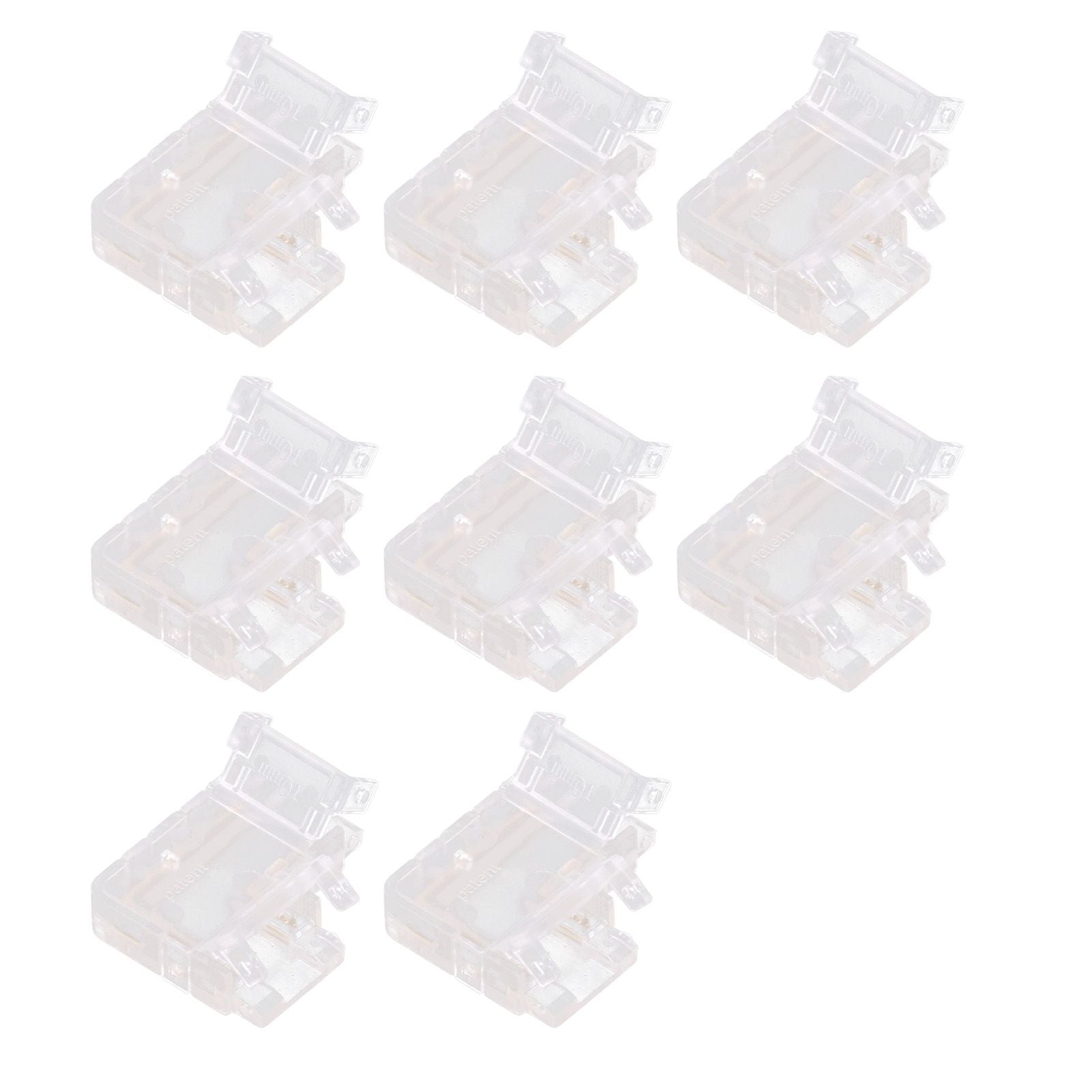 Strip Light Connector 2 Pin Solderless L Shape Seamless Terminal Extension Corner Connector for 10mm COB LED V1294-YM0521-3119220184911