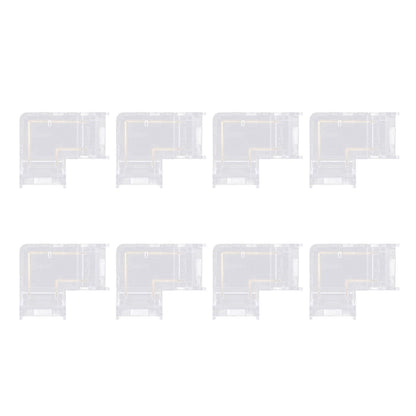 Strip Light Connector 2 Pin Solderless L Shape Seamless Terminal Extension Corner Connector for 10mm COB LED V1294-YM0521-3119220184911