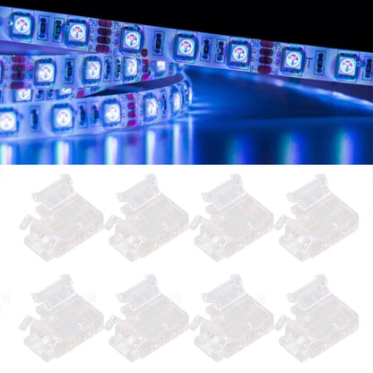 Strip Light Connector 2 Pin Solderless L Shape Seamless Terminal Extension Corner Connector for 10mm COB LED V1294-YM0521-3119220184911