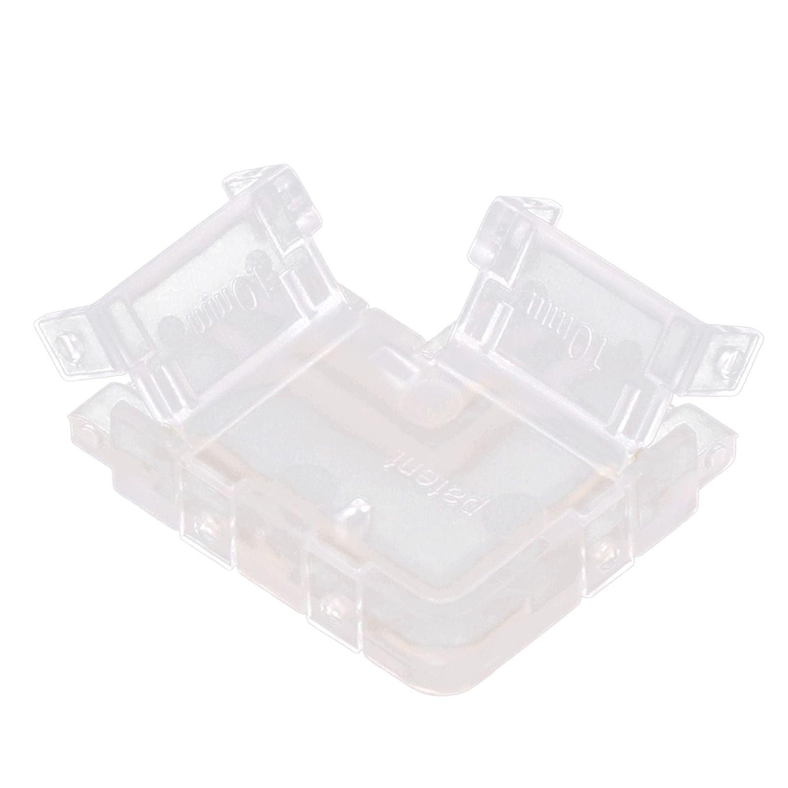 Strip Light Connector 2 Pin Solderless L Shape Seamless Terminal Extension Corner Connector for 10mm COB LED V1294-YM0521-3119220184911