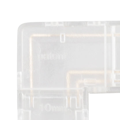 8pcs LED Strip Light Connector Professional Transparent 3Pin L Shaped COB Connector for COB LED Strip Light V1294-YM0521-3119220185011