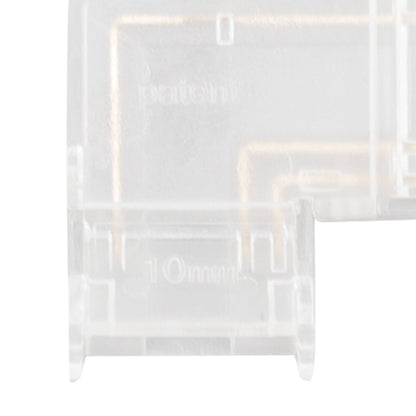 8pcs LED Strip Light Connector Professional Transparent 3Pin L Shaped COB Connector for COB LED Strip Light V1294-YM0521-3119220185011