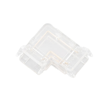 8pcs LED Strip Light Connector Professional Transparent 3Pin L Shaped COB Connector for COB LED Strip Light V1294-YM0521-3119220185011