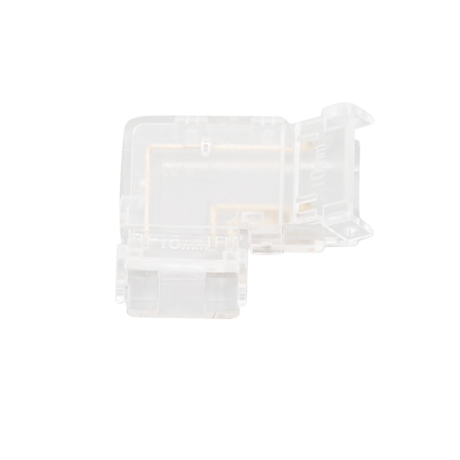 8pcs LED Strip Light Connector Professional Transparent 3Pin L Shaped COB Connector for COB LED Strip Light V1294-YM0521-3119220185011