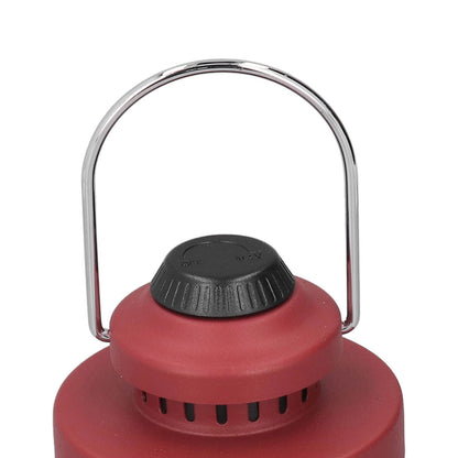 Camping Lantern Retro USB Charging 3 Light Modes IPX4 Waterproof Camping Lights for Outdoor Red V1294-YM0521-3119220192711
