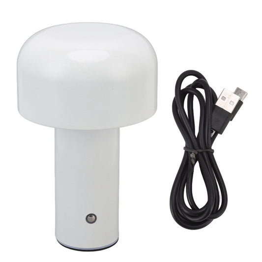 USB Mushroom Light Touch Control Mini Light Night Light with Adjustable Brightness 3 Color Temperature V1294-YM0521-3119220192812