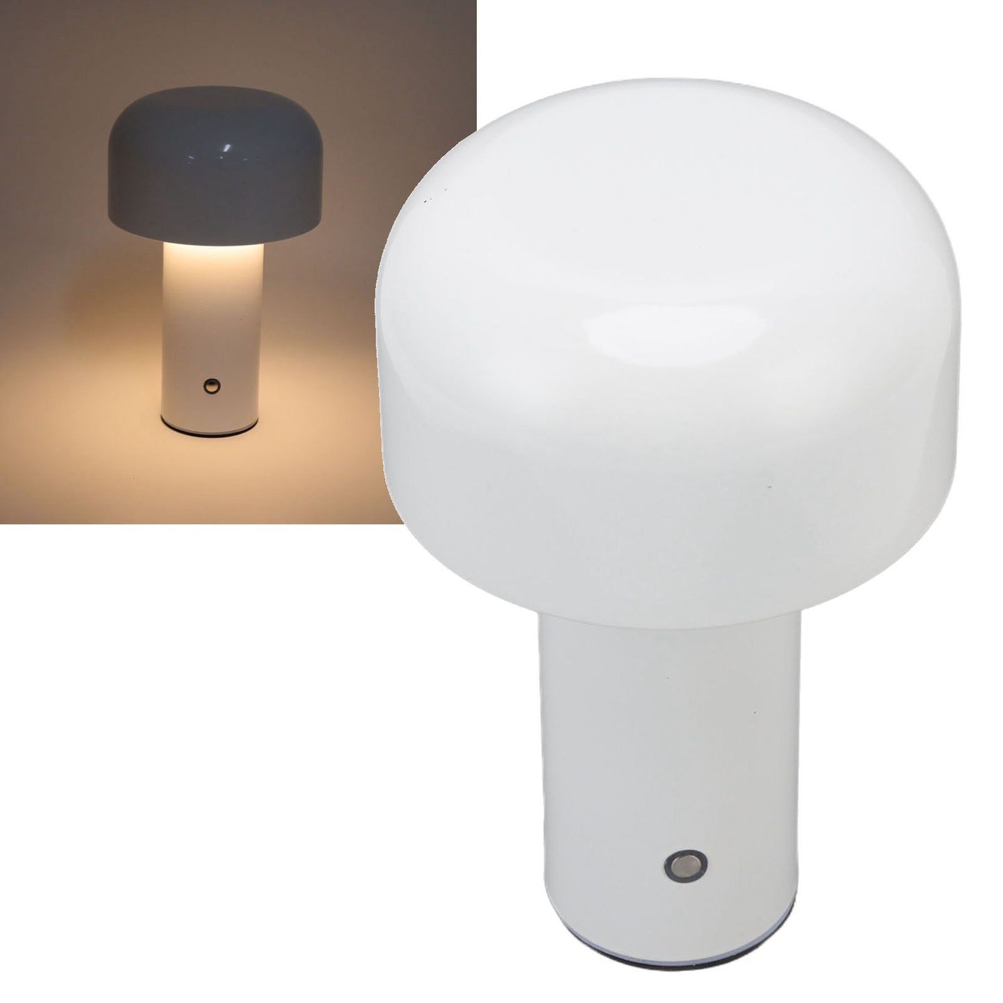 USB Mushroom Light Touch Control Mini Light Night Light with Adjustable Brightness 3 Color Temperature V1294-YM0521-3119220192812
