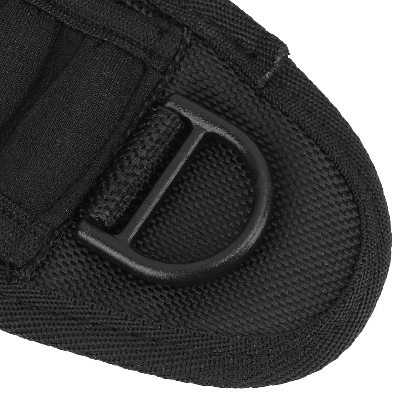 Flashlight Case Adjustable Diving Torch Protective Cover with Nylon Fixing Wrist Strap for 20-38mm Diameter V1294-YM0521-3119230004411