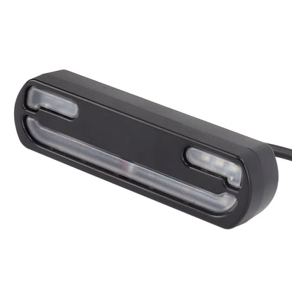 Electric Bike Taillight LED ABS Night Tail Light Brake Signal Light 36-60V for Riding V1294-YM0521-3119230006311