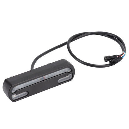 Electric Bike Taillight LED ABS Night Tail Light Brake Signal Light 36-60V for Riding V1294-YM0521-3119230006311