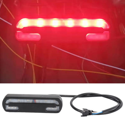 Electric Bike Taillight LED ABS Night Tail Light Brake Signal Light 36-60V for Riding V1294-YM0521-3119230006311