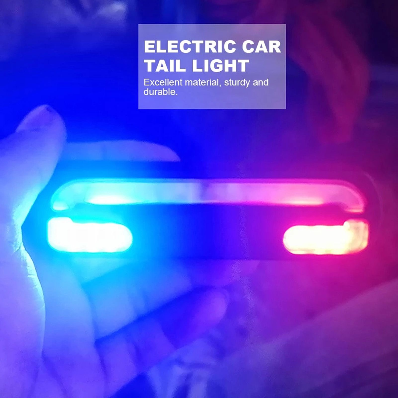 Electric Bike Taillight LED ABS Night Tail Light Brake Signal Light 36-60V for Riding V1294-YM0521-3119230006311