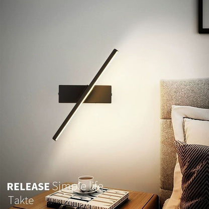 Bedroom Rotating Wall Lamp Iron Shell High Temperature Baking Surface Anti Corrosion Bedside Lamp for Home V1294-YM0521-3119230007011